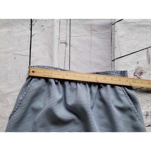 Vintage Cape Cod Sportswear Skirt Blue White Plaid Checkered 12 - Picture 4 of 9